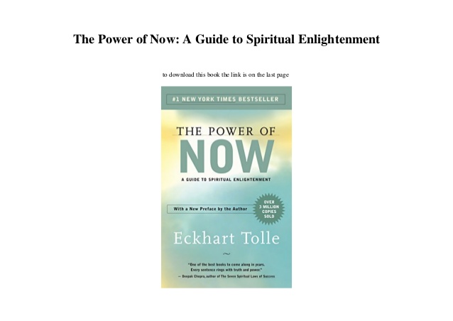 Power Of Now Pdf Free Download